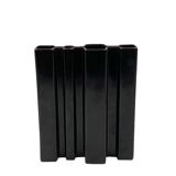 Angelo Mangiarotti, Space age brown ceramic vase, Fratelli Brambilla Italy ca. 1968