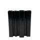 Angelo Mangiarotti, Space age brown ceramic vase, Fratelli Brambilla Italy ca. 1968