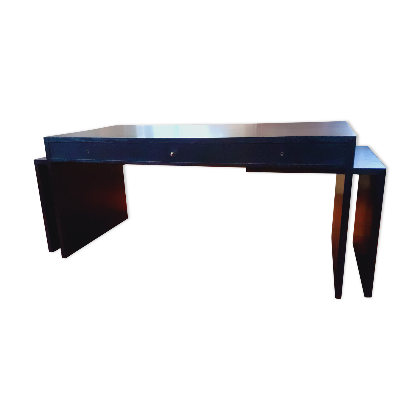 Bureau vintage des années 80