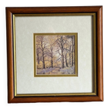 Tableau de John Straw numéroté