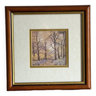 John Straw's numbered painting