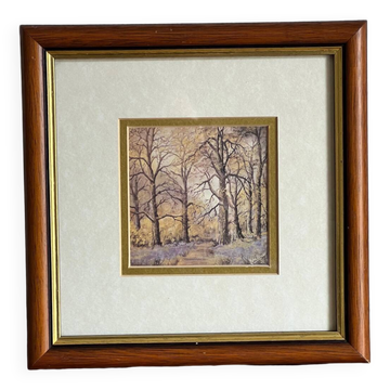 John Straw's numbered painting