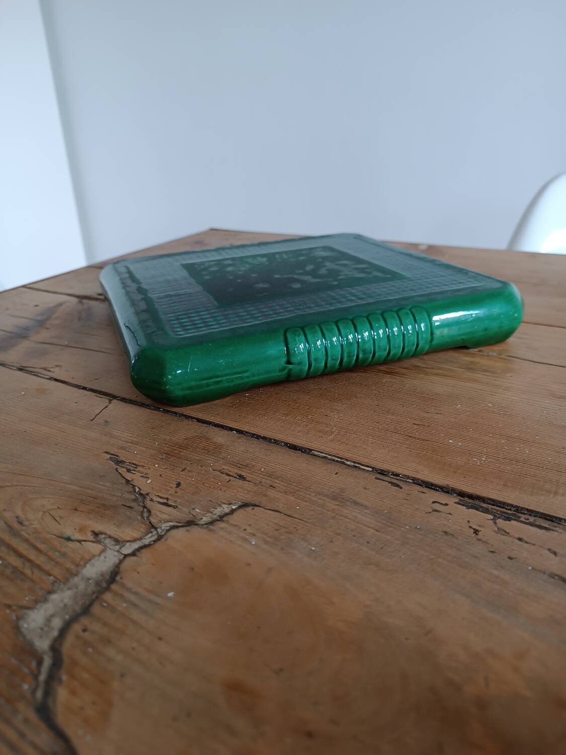 Dessous de plat en faïence vintage