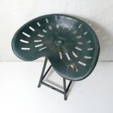 Old tractor seat stool