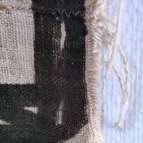 Vintage Korhogo Senoufo canvas tapestry L.103 cm