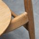Set of 3 Chairs CH33 Hans Wagner, Carl Hansen & Søn, 1950s, Denmark