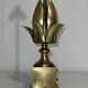 Brass flower lamp