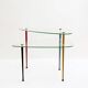 Table d'appoint italienne « Arlecchino » par Edoardo Paoli pour Vitrex, années 1950