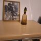Carafe verre fumé 1970 80