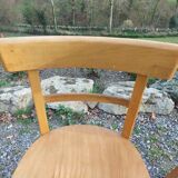 3 bistro chairs, light colour