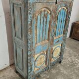 Ancienne armoire du Rajasthan en teck birman