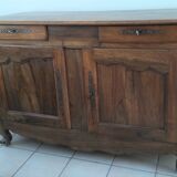 Rustic walnut dresser