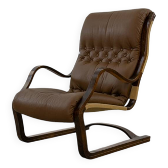 Koivutaru Easy Chair by Esko Pajamies for Asko, Finland