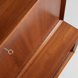 Danish cabinet in 2 parts in teak by Svend Aage Rasmussen for Alderslyst Møbelfabrik