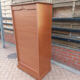 Filing cabinets with curtains