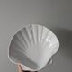 Émile Henry white shell dish