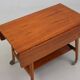 Hans Wegner Side Table / Desk with Wheels for Andreas Tuck – Oak and Teak, 1950s Danish Design