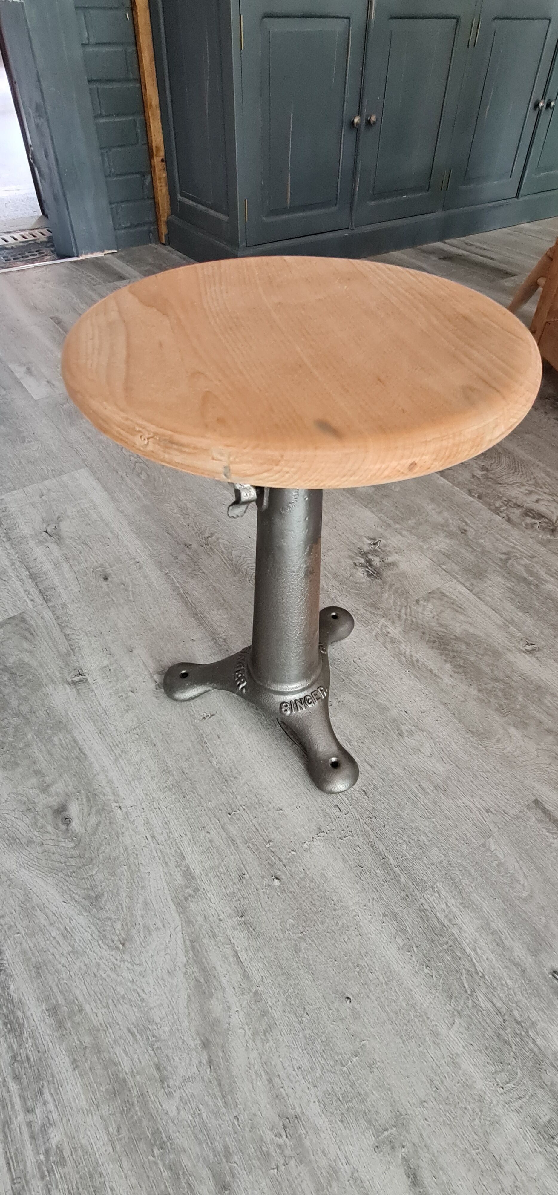 Old singer seamstress stool
