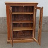 Small old glass cabinet
