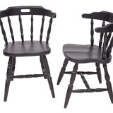 Set of 8 "Cabriolet" bistro chairs