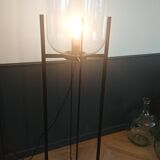 Glass globe lamppost