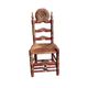 Polychrome throne