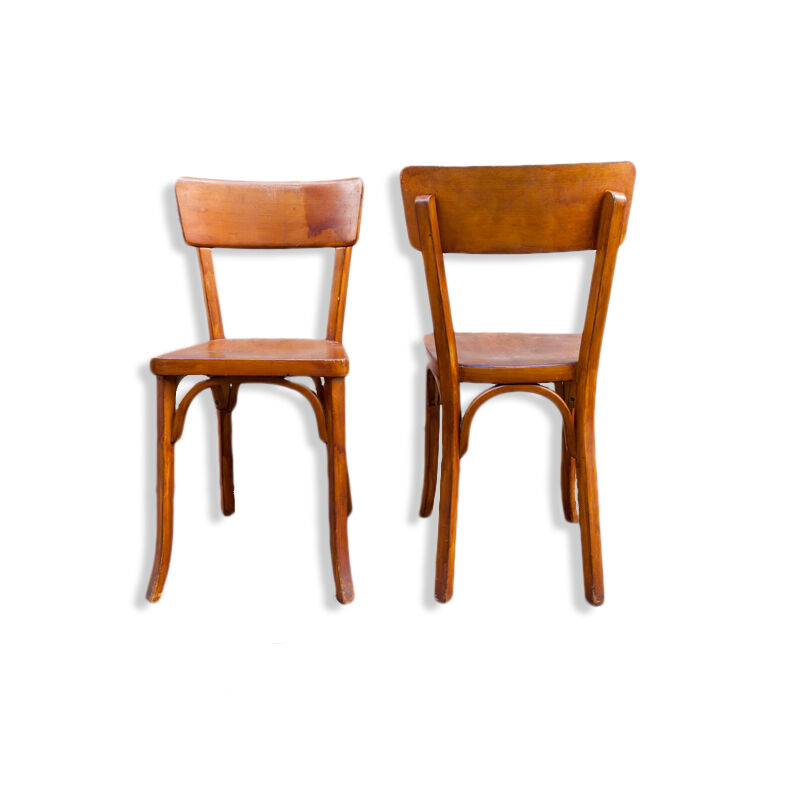 Pair of chairs bistro baumann