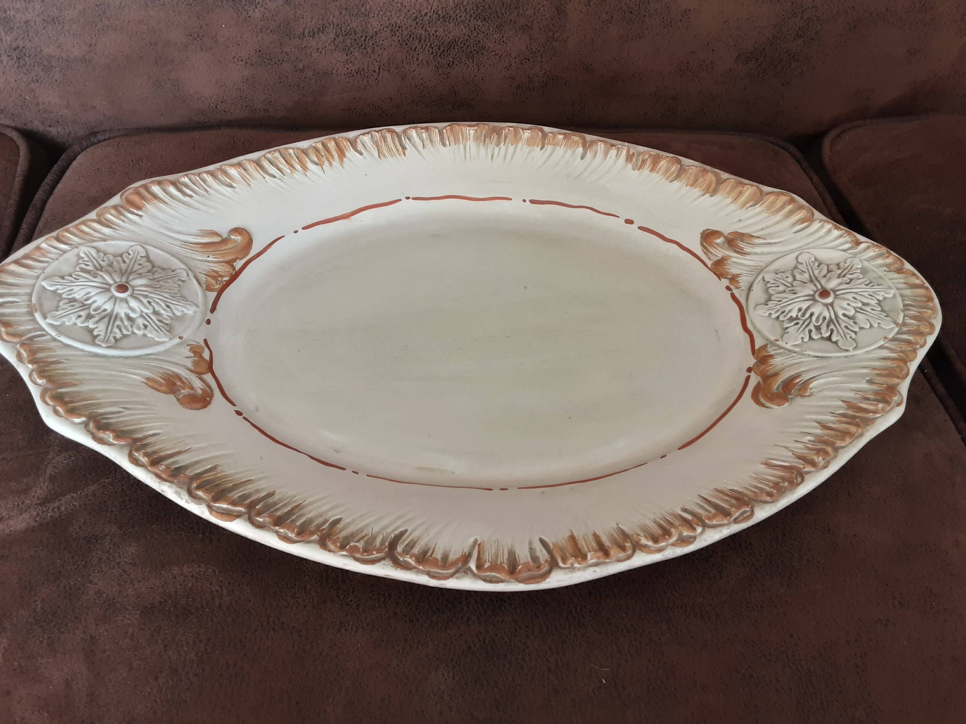 Large Bassano ceramic dish