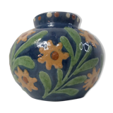 Old glazed ceramic vase elchinger style