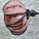 Desk lamp / accent lamp signed Cara Merot, 20th century, inspired by