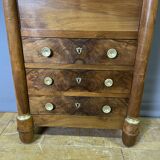Empire period walnut secretary