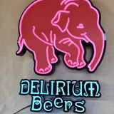 Neon sign Delirium Tremens