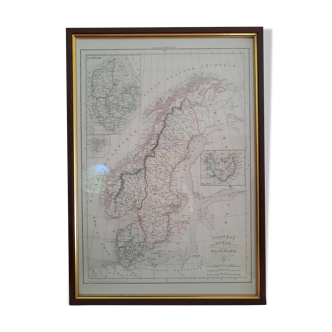 Carte par Delamarche 1838