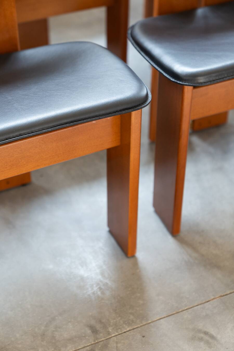 Set of 12 Afra & Tobia Scarpa chairs mod. Africa - Gruppo Unico, 80/90