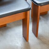 Set of 12 Afra & Tobia Scarpa chairs mod. Africa - Gruppo Unico, 80/90