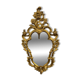 Vintage gold baroque mirror / wall mirror