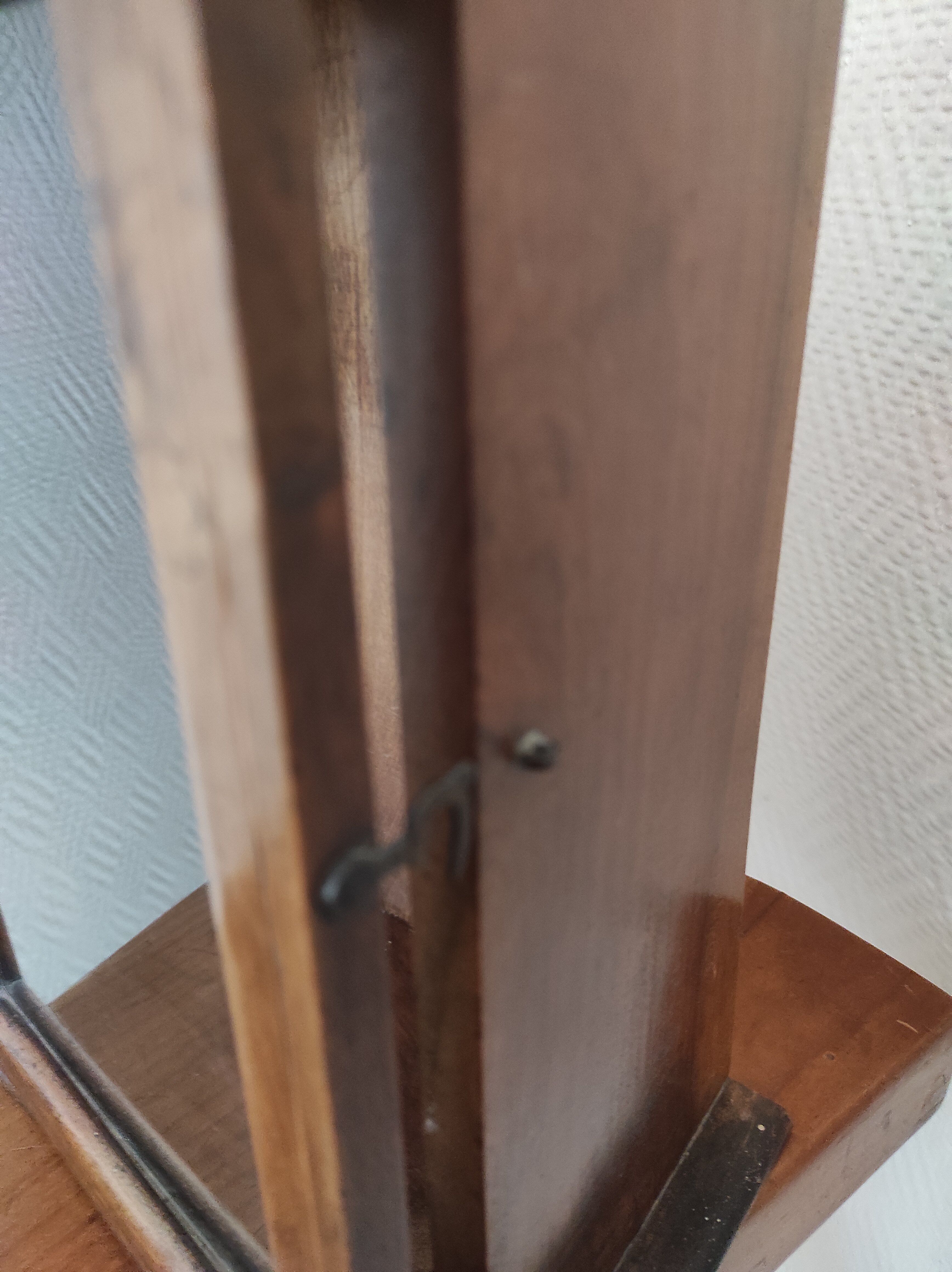 Small old cherry window