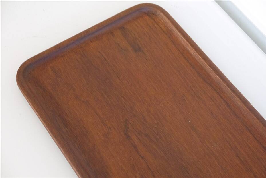 Vintage Scandinavian teak tray 1960