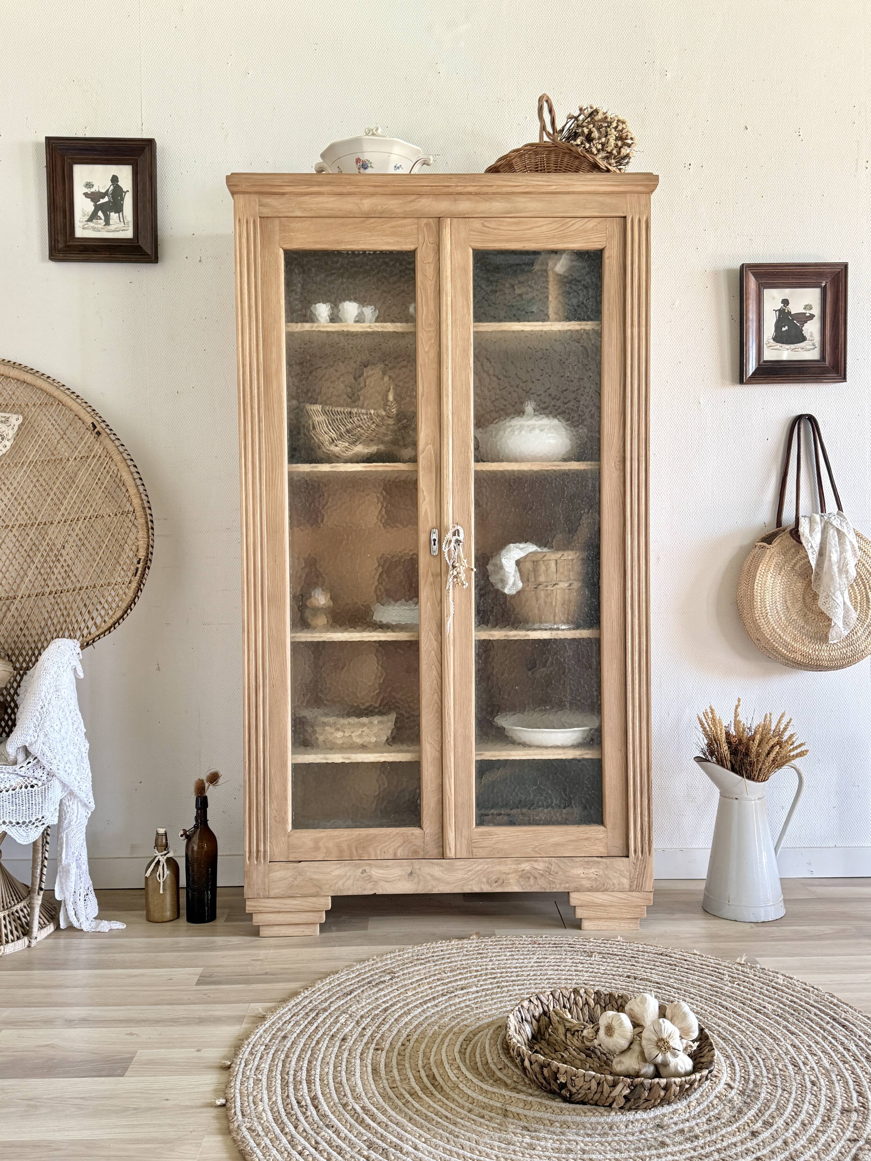 Antique display cabinet/sideboard