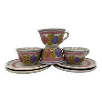 Lot de tasses vintage