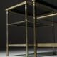 Metal side tables 1960s-70s