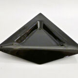 Black triangular trinket bowl