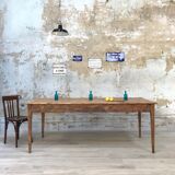 Vintage pine farm table