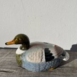 Porcelain duck empty pocket box