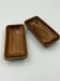 Duo of wooden aperitif dishes