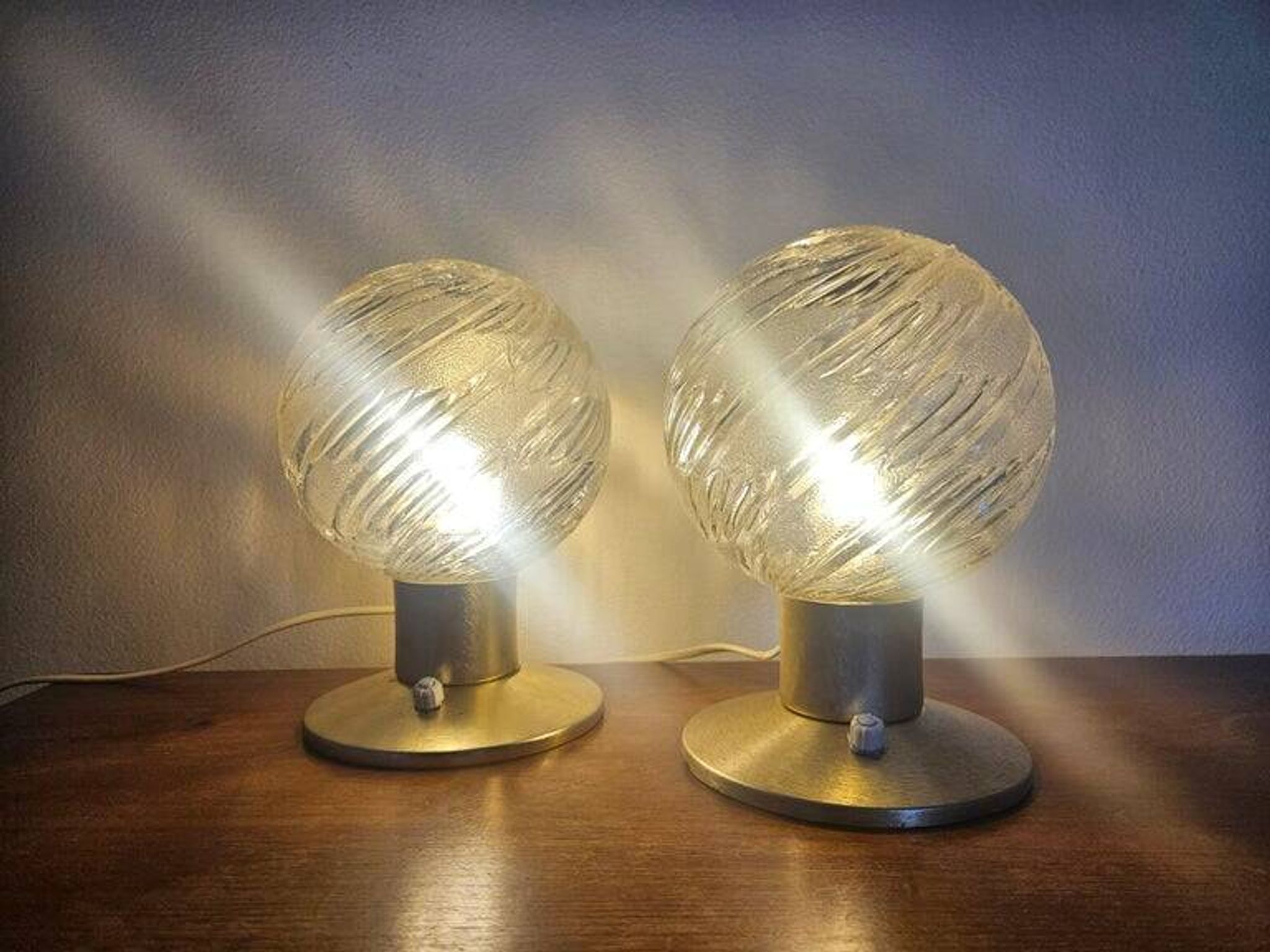 Pair of Midcentury Table Lamps, Richard Essig, Germany, 1970s