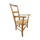 Mulched armchair high backrest