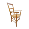 Mulched armchair high backrest