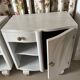 2 restored antique bedside tables