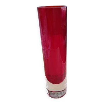 Blown glass soliflore vase